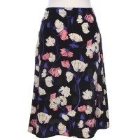 Prada Silk skirt with floral pattern