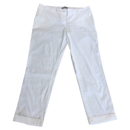 Flavio Castellani Trousers Cotton in White