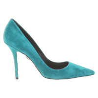 Roger Vivier Pumps/Peeptoes Suède in Turkoois