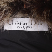 Christian Dior Winterjas in zwart