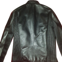 Dsquared2 Veste/Manteau en Cuir en Noir