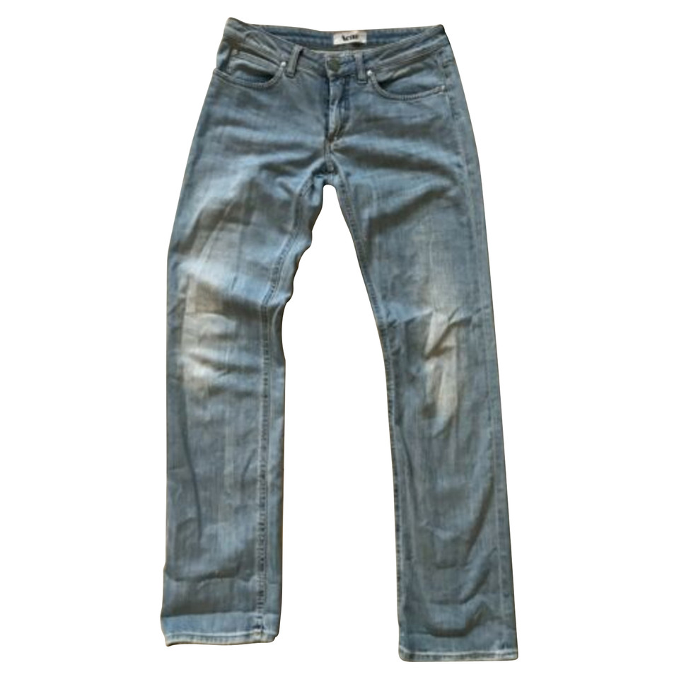Acne Jeans in Denim in Blu