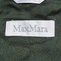 Max Mara Blazer con motivo a maglia