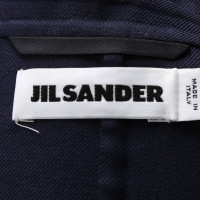 Jil Sander Blazer Cotton in Blue