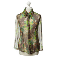 D&G Silk blouse with flower pattern