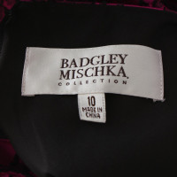 Badgley Mischka Dress in fuchsia / black