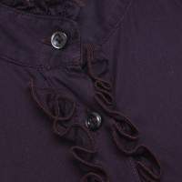 0039 Italy Blouse couleur prune