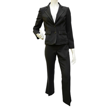 Moschino Anzug aus Wolle in Schwarz