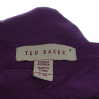 Ted Baker Volant dress in violet