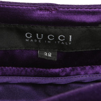 Gucci Samthose in Violett
