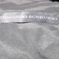 Ermanno Scervino Down manteau avec col en fourrure