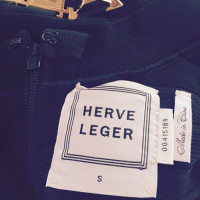 Hervé Léger Stretchkleid met gouden details 