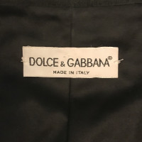 Dolce & Gabbana Dolce and Gabbana black silk waistcoat