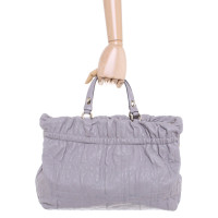Christian Dior Handtasche aus Leder in Violett
