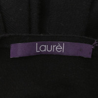 Laurèl Feinstrick-Pullover in Schwarz