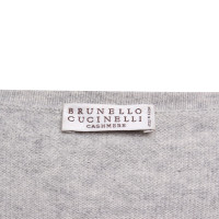 Brunello Cucinelli Cashmere Trui in Gray