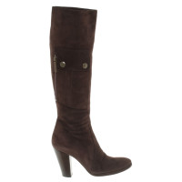 Luciano Padovan Suede boots in brown
