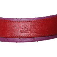 D&G Accessoria per capelli in Pelle in Viola