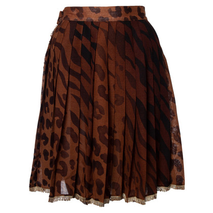 Gianni Versace Skirt in Brown
