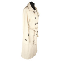 Burberry Veste/Manteau en Cuir en Beige