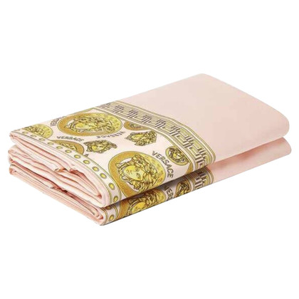 Versace Reisetasche aus Baumwolle in Rosa / Pink