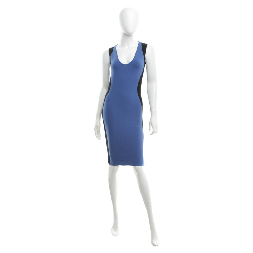 Wolford Dress in blue / black