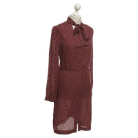 Michael Kors Silk dress with dots pattern