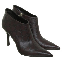 Gucci Ankle Boots mit Guccissimaprägung