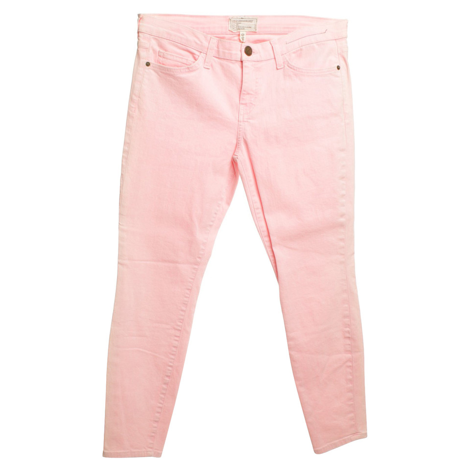 Current Elliott Jeans in neon rosa
