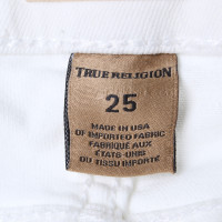 True Religion Jeans in white