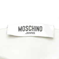 Moschino Blusenkleid in Schwarz/Weiß