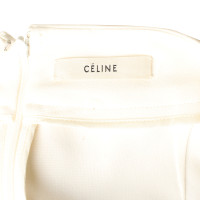 Céline Pleated skirt in white