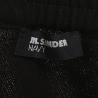 Jil Sander Zwarte broek gemaakt van polyester