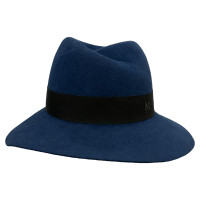 Maison Michel Hut/Mütze aus Wolle in Blau