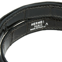 Hermès Shoulder strap made of crocodile leather