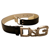 D&G Gürtel mit Logo-Schließe