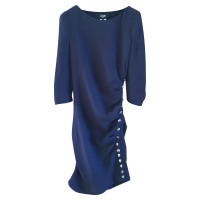 Azzaro Kleid aus Seide in Blau