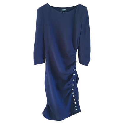 Azzaro Dress Silk in Blue