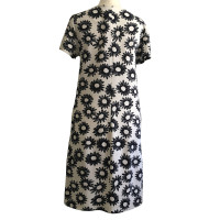 Marc Cain Dress in Blue / White