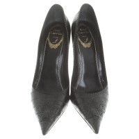 René Caovilla Pumps in Schwarz