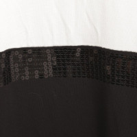Marina Rinaldi T-Shirt in Schwarz/Weiß