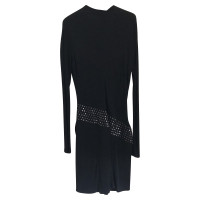 Roberto Cavalli Kleid aus Viskose in Schwarz
