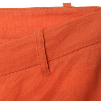 Ann Demeulemeester Pantaloni di lino in arancione 