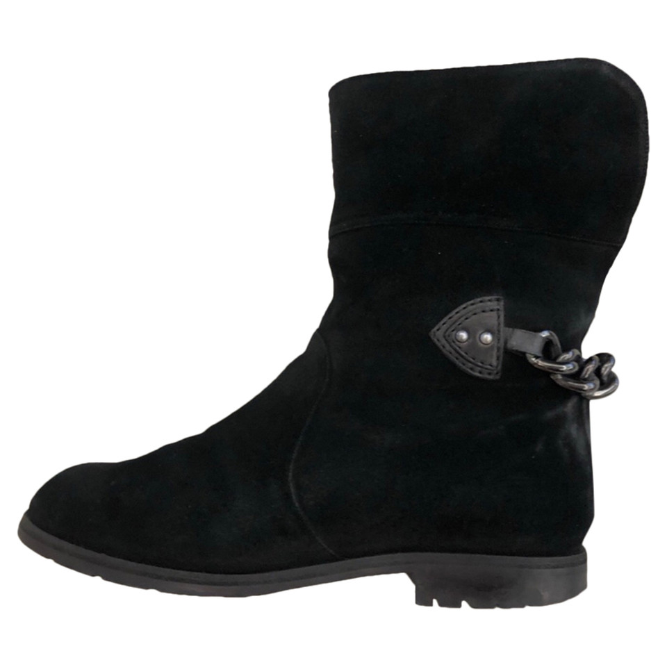 Marc Jacobs Boots Suede in Black