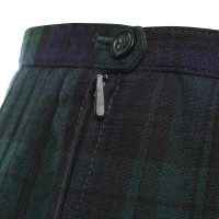 Bogner Pleated skirt with checked pattern