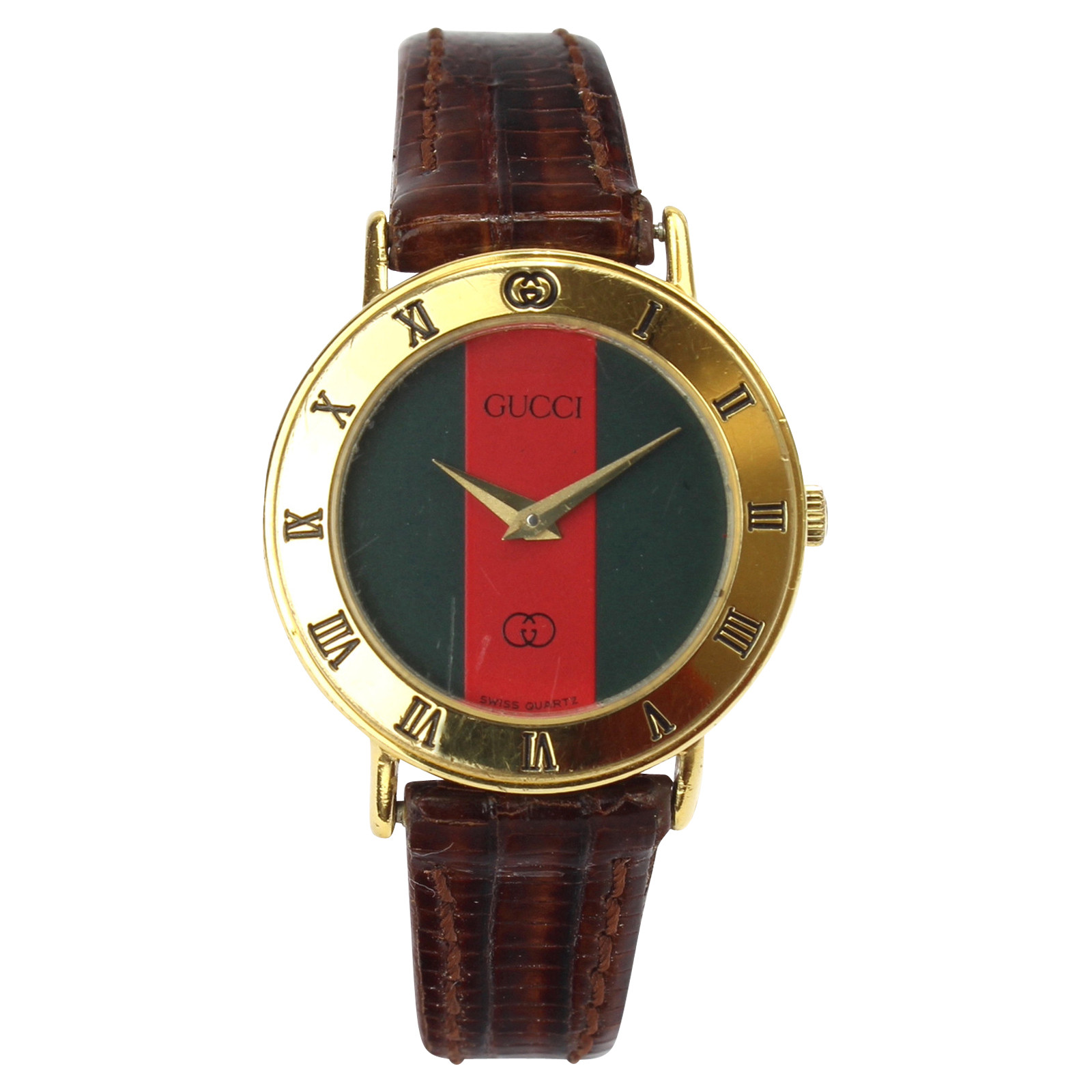Gucci Armbanduhr aus Stahl - Second Hand Gucci Armbanduhr aus Stahl  gebraucht kaufen für 265€ (7795202)