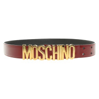 Moschino Gürtel mit Logo-Schließe