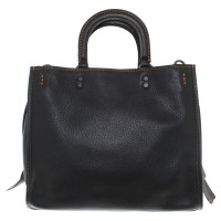 Coach Leather handbag in black