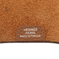 Hermès Cahier Ulysse aus Leder in Braun