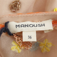 Manoush Kleid mit Perlen-Details
